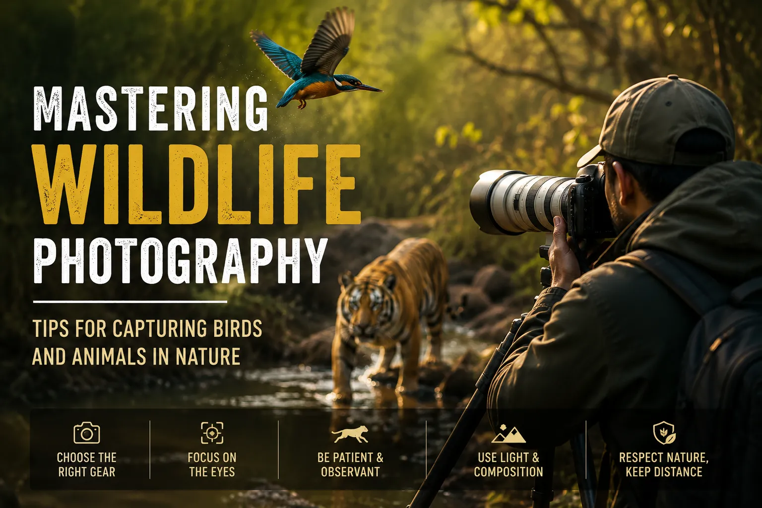 Mastering Wildlife Photography Tips for Capturing Birds and Animals in Nature