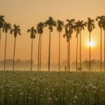 Sun Rise at Onion Land
